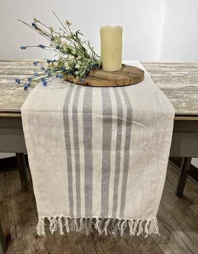 GRAIN SACK GRAY STRIPE COLLECTION